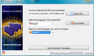 Multilizer PDF Translator screenshot